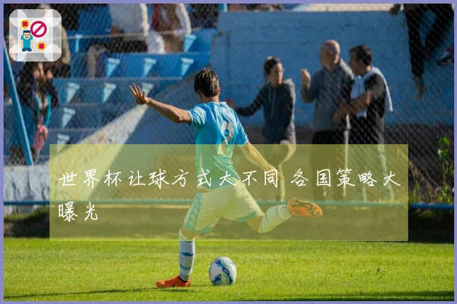 世界杯让球方式大不同 各国策略大曝光